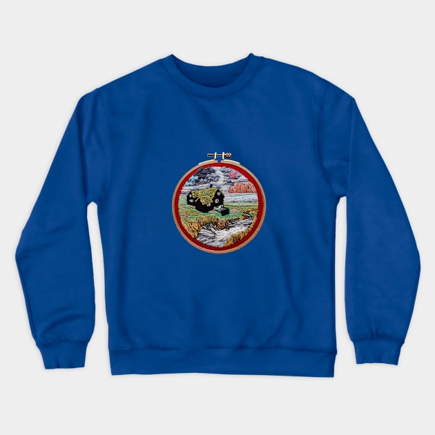 Faroe Island Crewneck Sweatshirt by RONembroidery